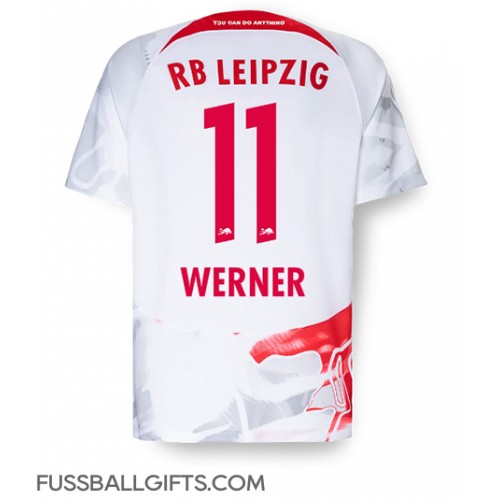 RB Leipzig Timo Werner #11 Fußballbekleidung Heimtrikot 2022-23 Kurzarm